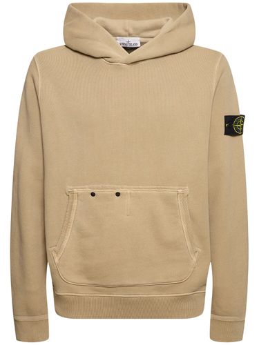 Cotton Hoodie - STONE ISLAND - Modalova