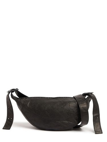 Bolso De Hombro De Piel De Grano - YOHJI YAMAMOTO - Modalova