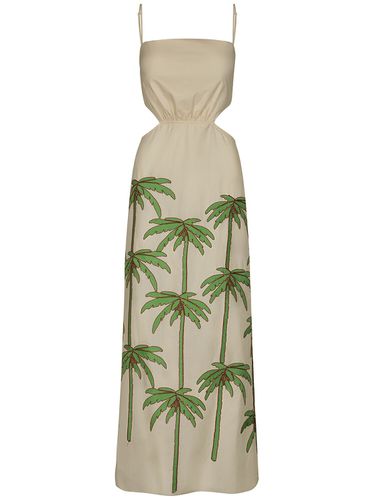 Green Mood Embroidered Voile Dress - JOHANNA ORTIZ - Modalova