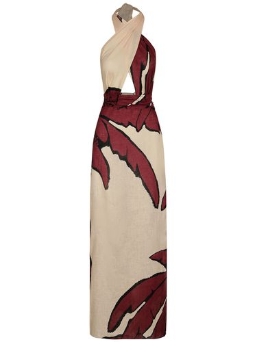 Wonders Of The Sea Linen Maxi Dress - JOHANNA ORTIZ - Modalova