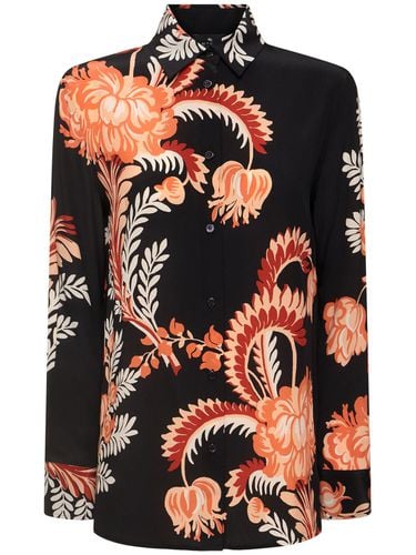 Printed Silk Shirt - ETRO - Modalova