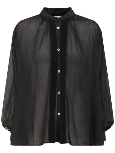 Camicia In Voile Di Misto Cotone - FORTE_FORTE - Modalova