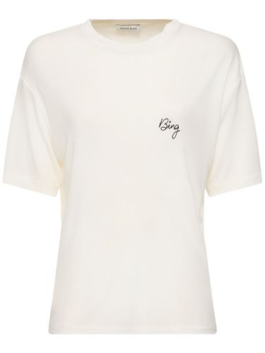 Louis Bing Viscose Jersey T-shirt - ANINE BING - Modalova