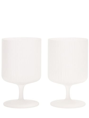 Set Di 2 Bicchieri Da Vino Ripple - FERM LIVING - Modalova