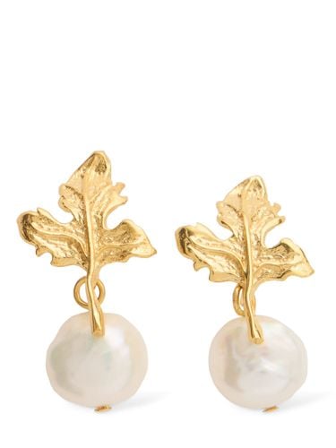 Gloria Pearl Drop Earrings - PERACAS - Modalova