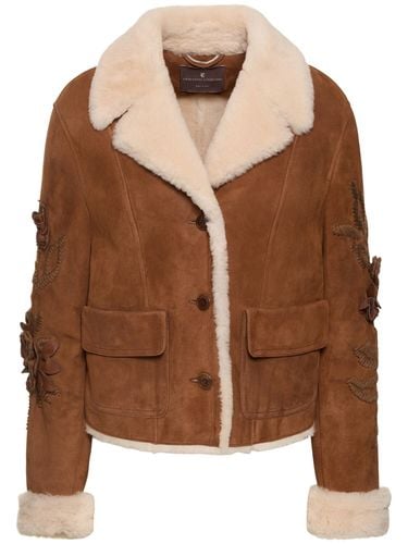 Chaqueta De Ante Y Shearling - ERMANNO SCERVINO - Modalova