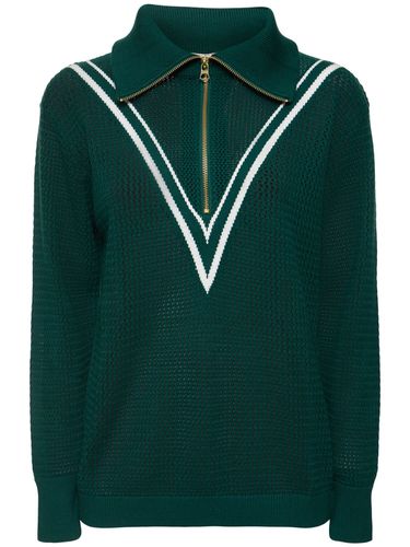 Maglia In Cotone Club Savannah Con Mezza Zip - VARLEY - Modalova