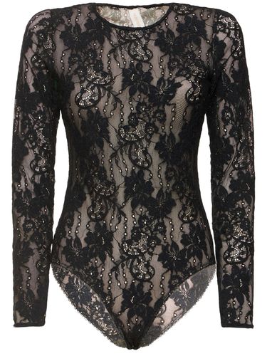 Stretch Lace Bodysuit - ZIMMERMANN - Modalova