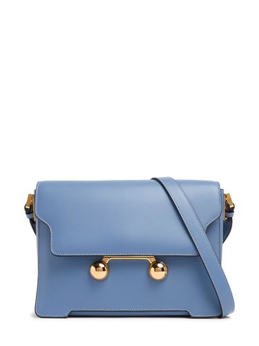 Medium Trunkaroo Leather Shoulder Bag - MARNI - Modalova