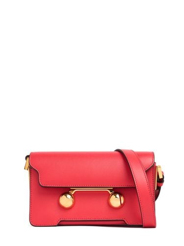 Mini Trunkaroo Leather Shoulder Bag - MARNI - Modalova