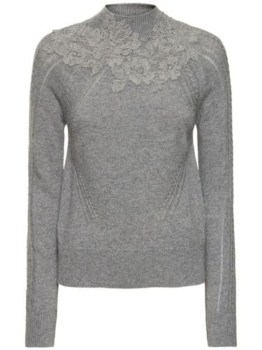 Strickpullover Mit Stickerei - ERMANNO SCERVINO - Modalova