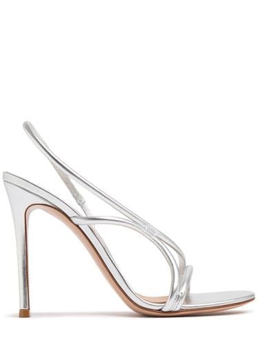 Mm Metallic Leather Sandals - GIANVITO ROSSI - Modalova