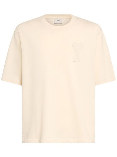 Cotton T-shirt - AMI PARIS - Modalova