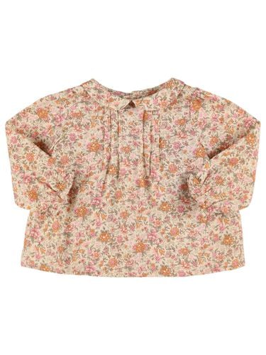 Camisa De Popelina De Algodón Estampada - BONPOINT - Modalova