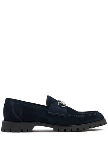 Loafer Aus Leder Und Wildleder „sylke“ - GUCCI - Modalova