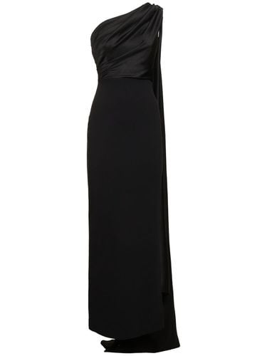 Yeva Crepe Maxi Dress - SOLACE LONDON - Modalova