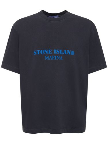 Marina Short Sleeve T-shirt - STONE ISLAND - Modalova