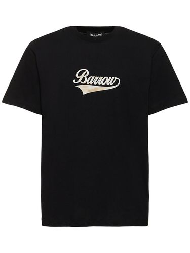 Camiseta De Jersey De Algodón Con Logo - BARROW - Modalova