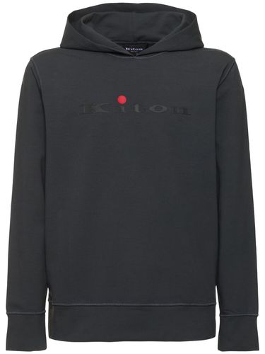 Sudadera De Algodón Con Logo - KITON - Modalova