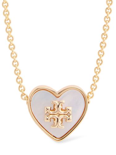 Kira Heart Pendant Necklace - TORY BURCH - Modalova