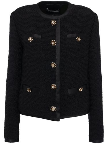 Chaqueta De Tweed - DOLCE & GABBANA - Modalova