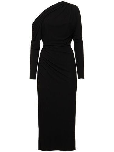 Kleid Aus Jersey - ELIE SAAB - Modalova