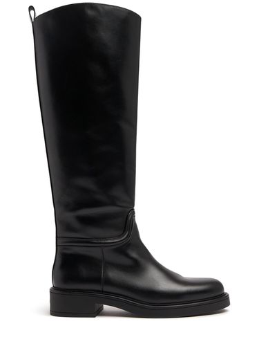 Botas De Piel 30mm - STUART WEITZMAN - Modalova