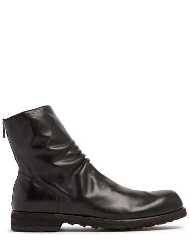 Bulla Zipped Leather Boots - OFFICINE CREATIVE - Modalova