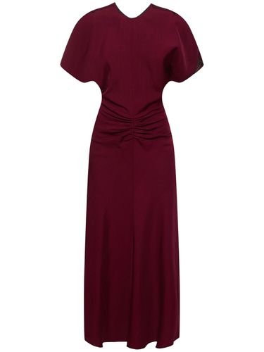 Midikleid Aus Viskose - VICTORIA BECKHAM - Modalova