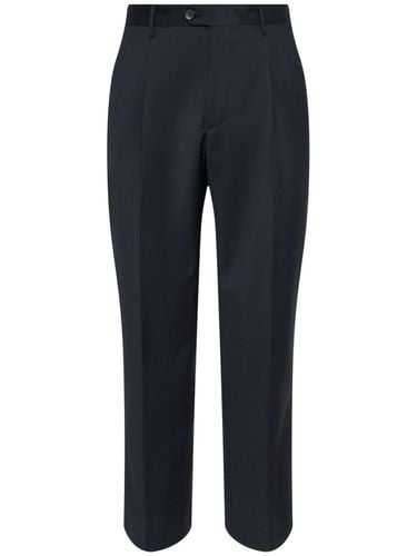 Pleated Wool Pants - ETRO - Modalova