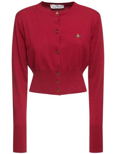 Bea Cotton & Cashmere Knit Crop Cardigan - VIVIENNE WESTWOOD - Modalova