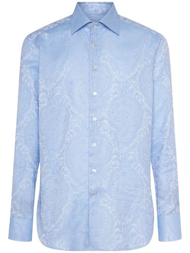 Camisa De Algodón Estampado - ETRO - Modalova