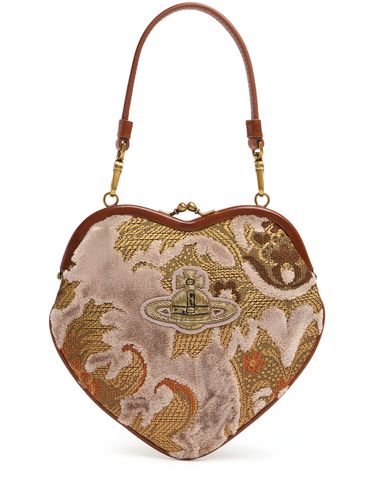 Belle Heart Frame Velvet Jacquard Bag - VIVIENNE WESTWOOD - Modalova