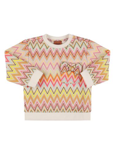 Sudadera De Algodón Estampada - MISSONI - Modalova