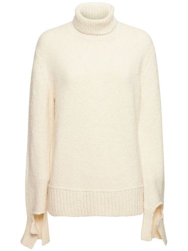 Pullover Aus Alpakamischstrick Mit V-ausschnitt - MICHAEL KORS COLLECTION - Modalova