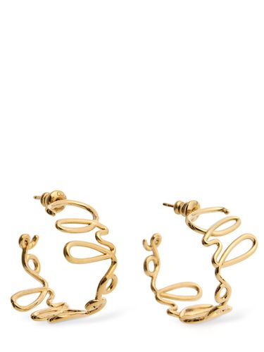 C Chloe Hoop Earrings - CHLOÉ - Modalova