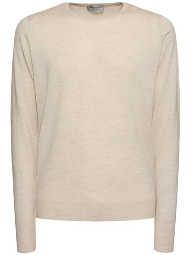 Maglia Girocollo Marcus In Lana Extrafine - JOHN SMEDLEY - Modalova