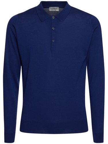 Polo Belper In Maglia Di Lana Extrafine - JOHN SMEDLEY - Modalova