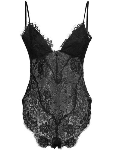 Illustration Cotton Blend Lace Bodysuit - ZIMMERMANN - Modalova