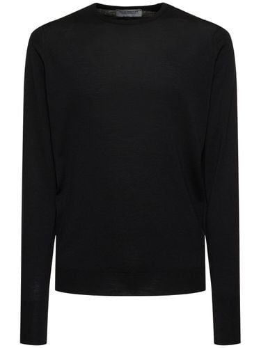 Marcus Extrafine Wool Knit Crew Sweater - JOHN SMEDLEY - Modalova