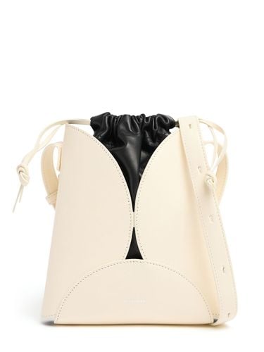 Ellipse Palmellato Leather Crossbody Bag - JIL SANDER - Modalova