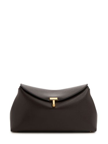 T-lock Nappa Leather Clutch - TOTEME - Modalova