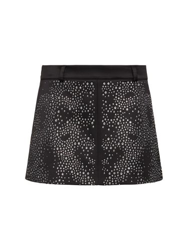 Embellished Mini Skirt - GIUSEPPE DI MORABITO - Modalova