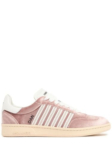 Sneakers Boxer De Terciopelo - DSQUARED2 - Modalova