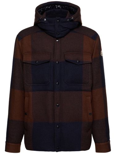 Ladurns Virgin Wool Down Shirt Jacket - MONCLER - Modalova