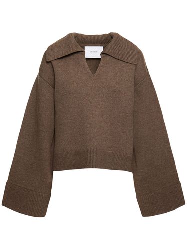 Clio Cropped Wool Polo Sweater - AXEL ARIGATO - Modalova