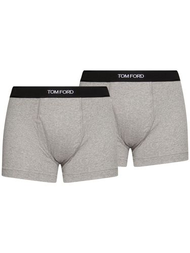 Set De 2 Calzoncillos Slip De Algodón - TOM FORD - Modalova