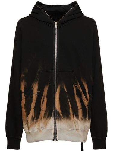 Jumbo Gimp Zipped Sweatshirt - RICK OWENS DRKSHDW - Modalova