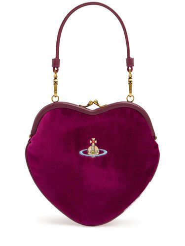 Belle Heart Frame Velvet Purse - VIVIENNE WESTWOOD - Modalova