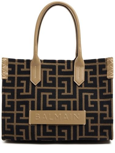 B-army Shopper 36 Monogram Tote Bag - BALMAIN - Modalova